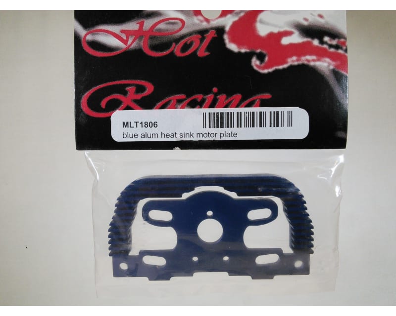 Blue Aluminum Heat Sink Motor Plate
