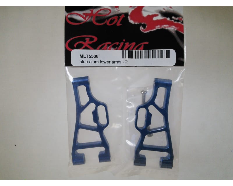 Blue Aluminum Lower Arms (2)