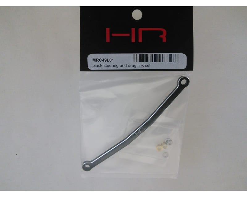 Black Steering Drag Link Set