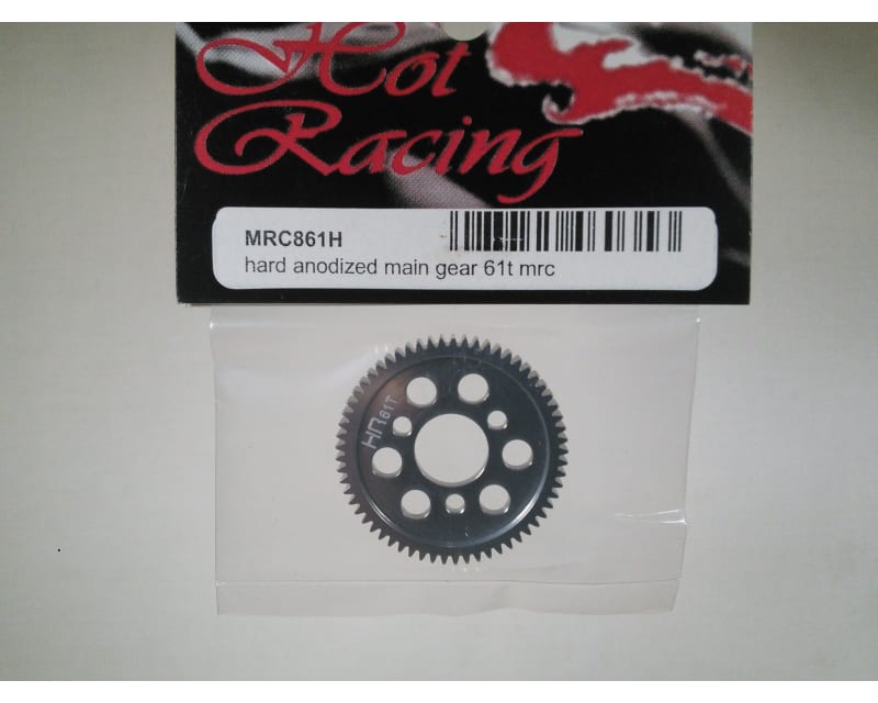 Hard Anodized Main Gear 61t Mrc