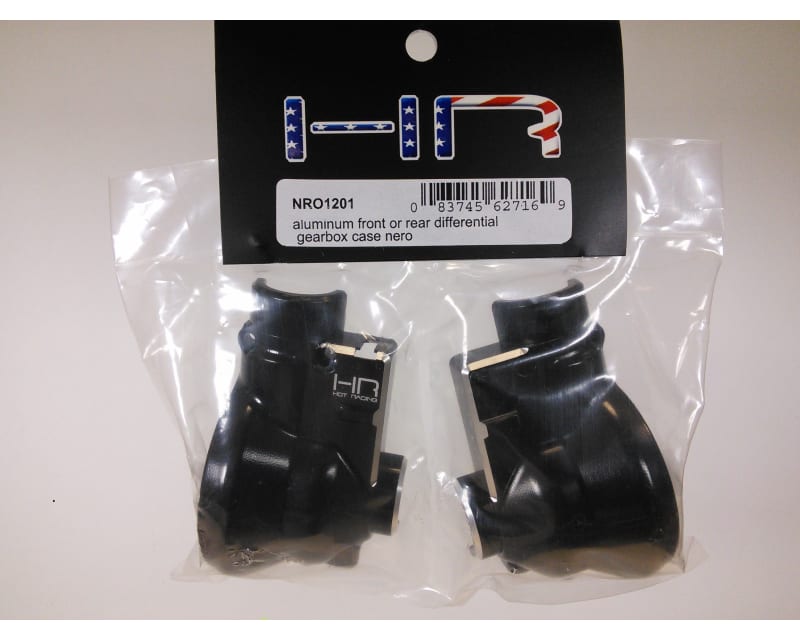 Tap to zoom Aluminum Front or Rear Differential Gearbox Case Nero