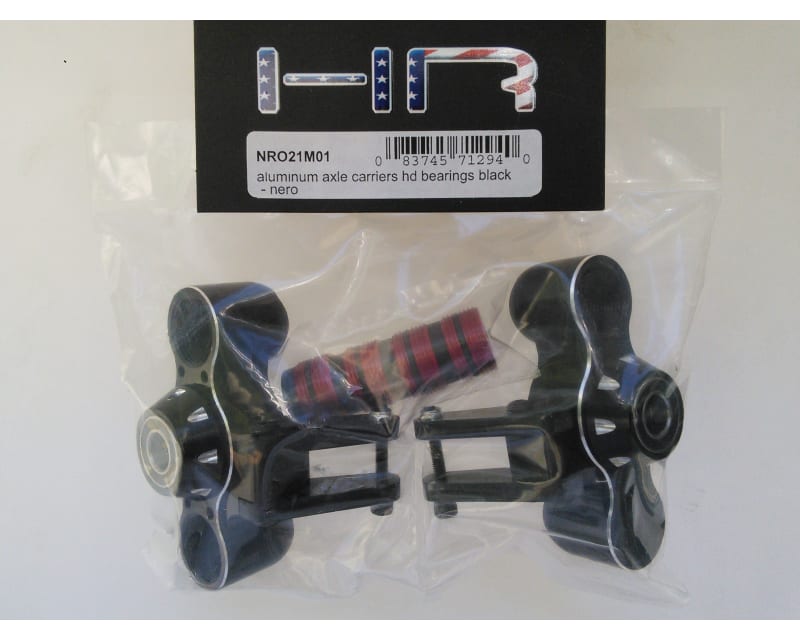 Aluminum Steering Blocks w/ HD Bearings - Fazon Bigrock Nero