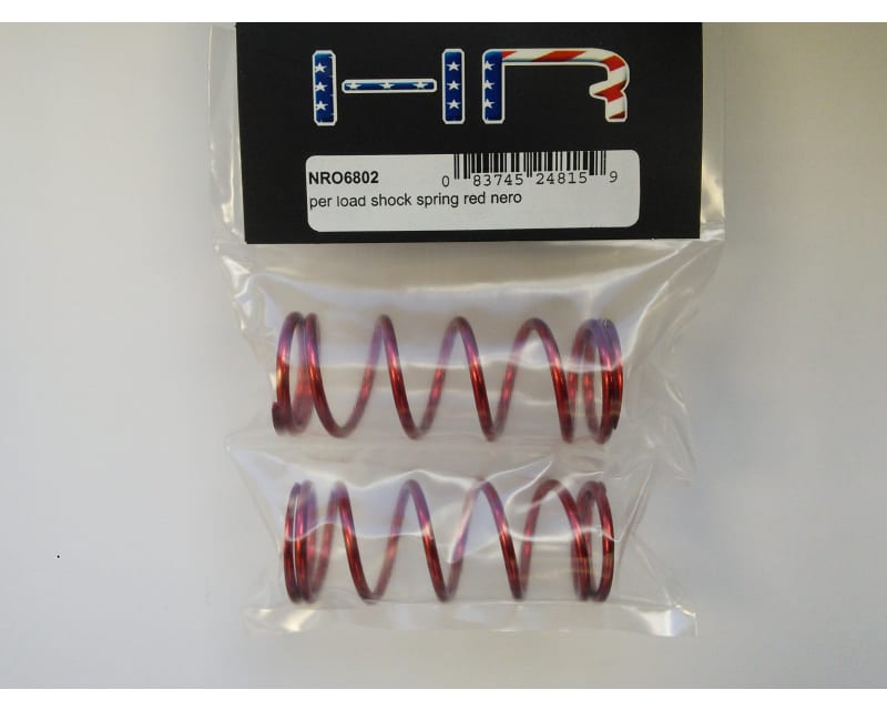 Soft Preload Shock Springs Red - Fazon Bigrock Nero