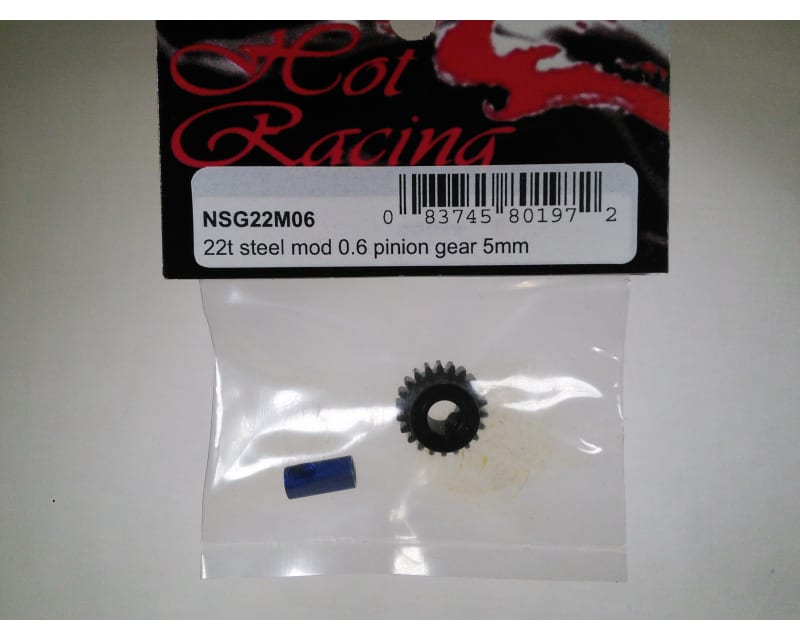 22t Steel 0.6m Pinion Gear 5mm