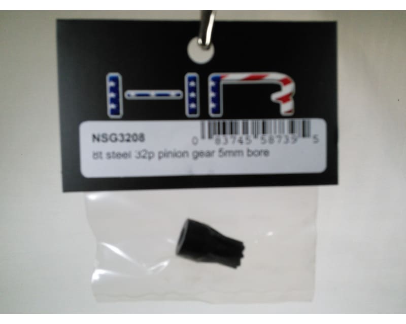 8t Steel 32p Pinion Gear 5mm Bore