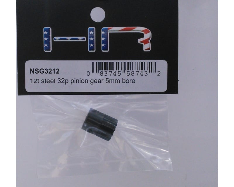 Tap to zoom 12t Steel 32p Pinion Gear 5mm Bore