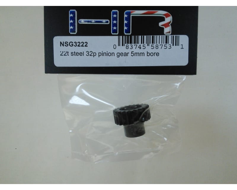22t Steel 32p Pinion Gear 5mm Bore