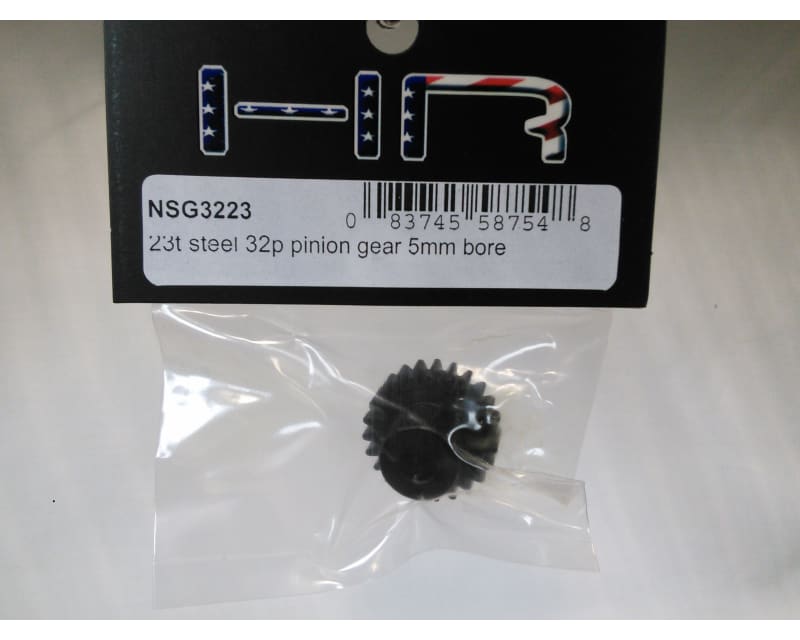 Tap to zoom 23t Steel 32p Pinion Gear 5mm Bore