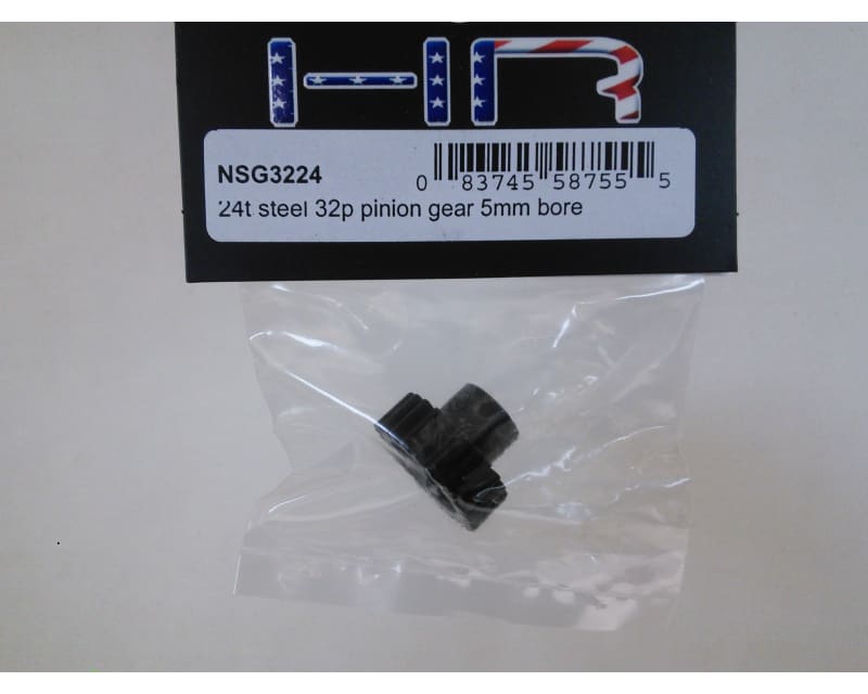 24t Steel 32p Pinion Gear 5mm Bore