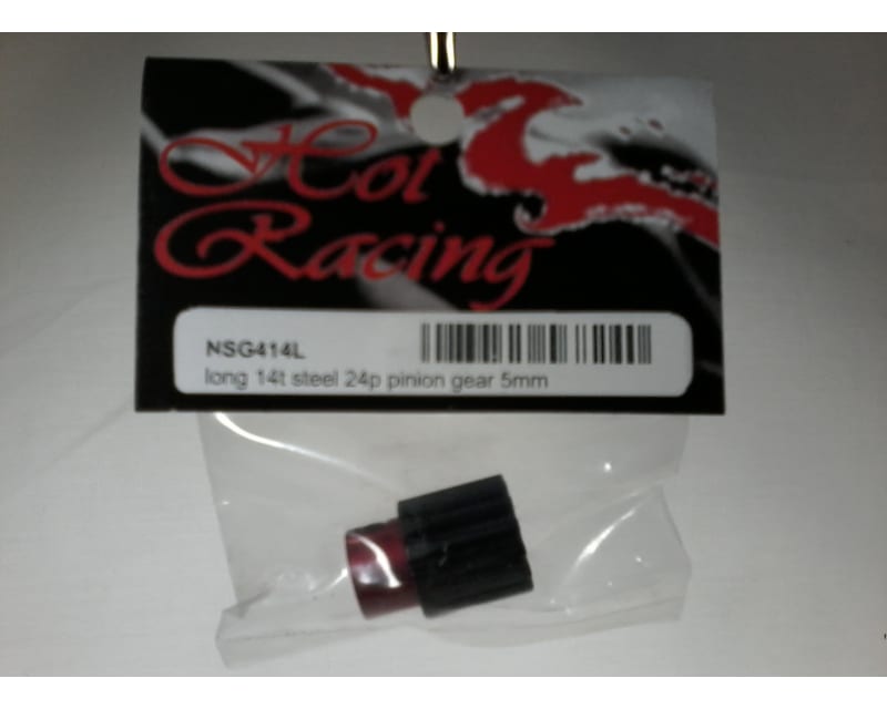 Long 14T Steel 24P Pinion Gear 5mm