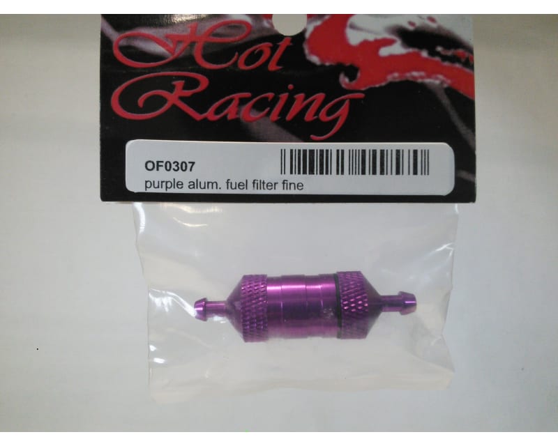 discontinued Purple Aluminum Fuel Filter "Fine"