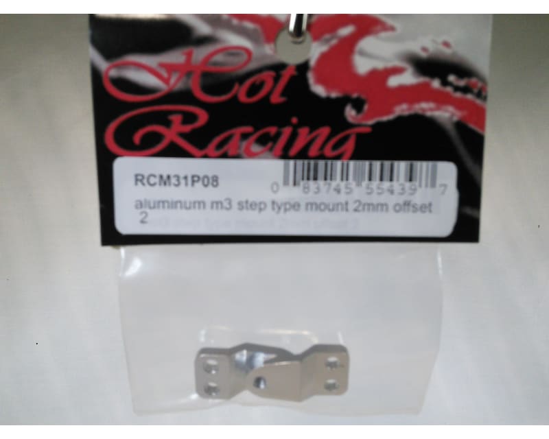 Aluminum M3 Step Type Mount 2mm Offset (2)