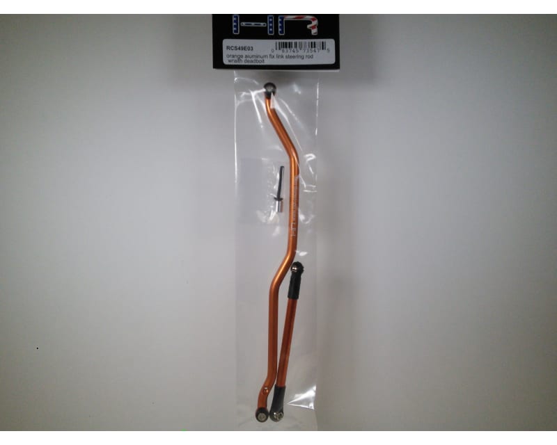 Orange Aluminum Fix Link Steering Rod Wraith Deadbolt