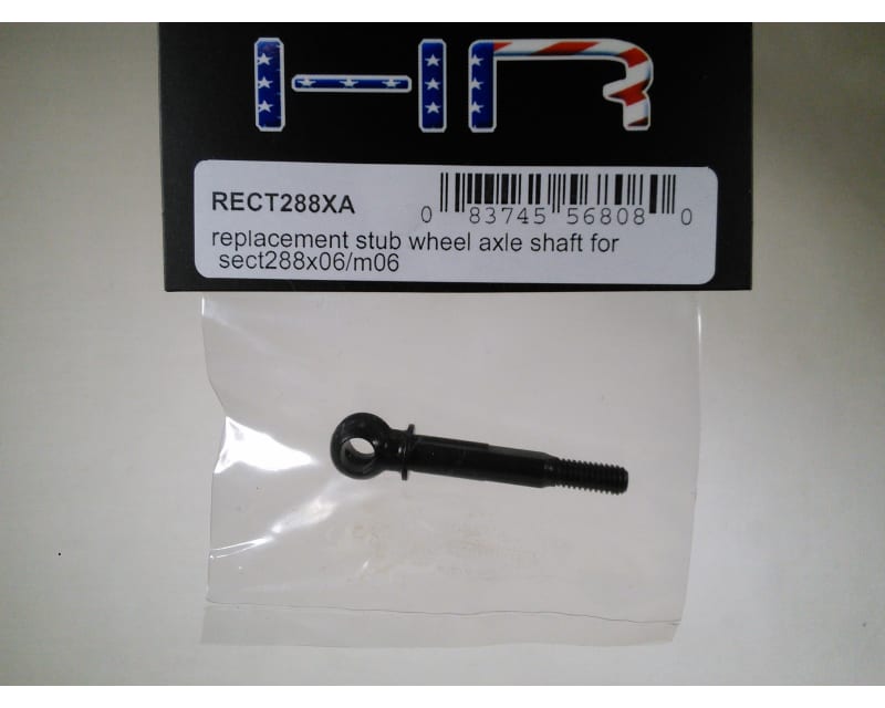 Replacement Stub Wheel Axle Shaft for SECT288X06/M06