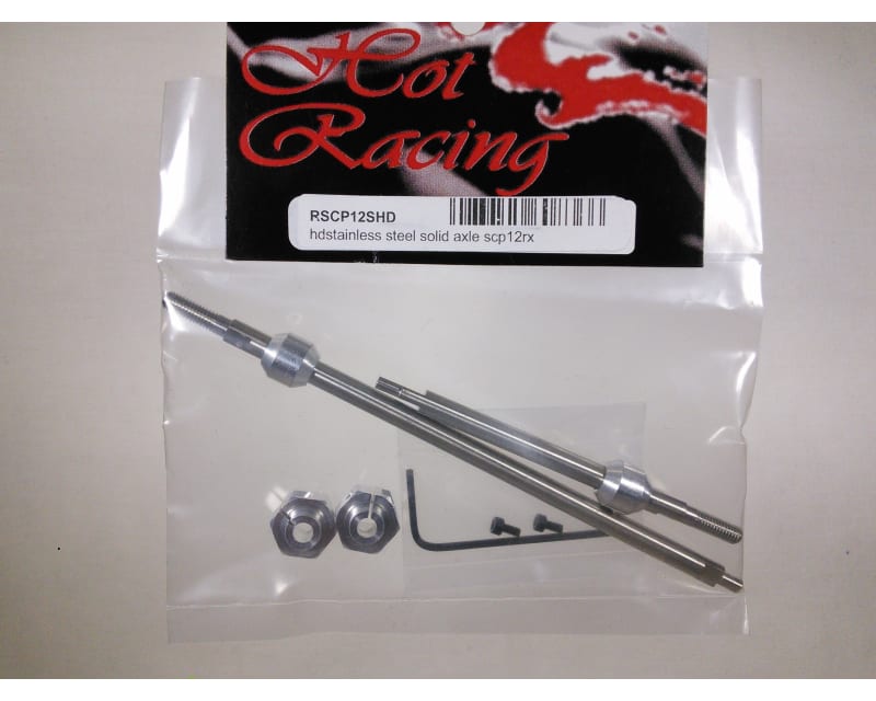 Hd Stainless Steel Solid Axle for Hot Racing Scp12rx
