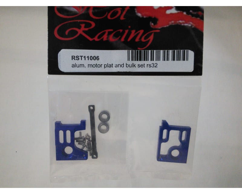 HPI Rs32 Aluminum Motor Plate Bulkhead Set