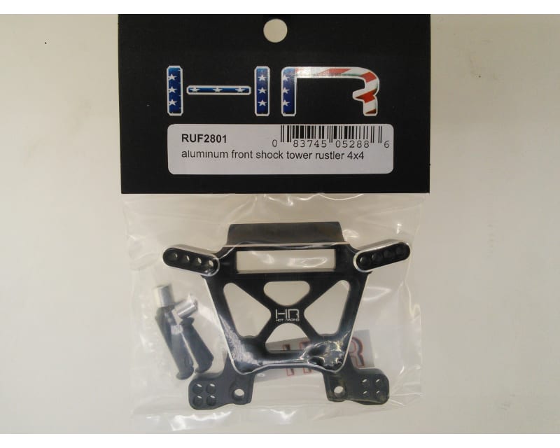 Tap to zoom RUF2801 Aluminum Front shock tower Rustler 4X4