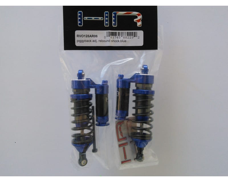 discontinued Piggyback Adj. Rebound Shock Blue