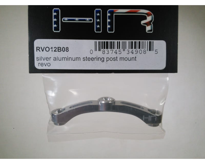 Tap to zoom Silver Aluminum Steering Post Mount Revo