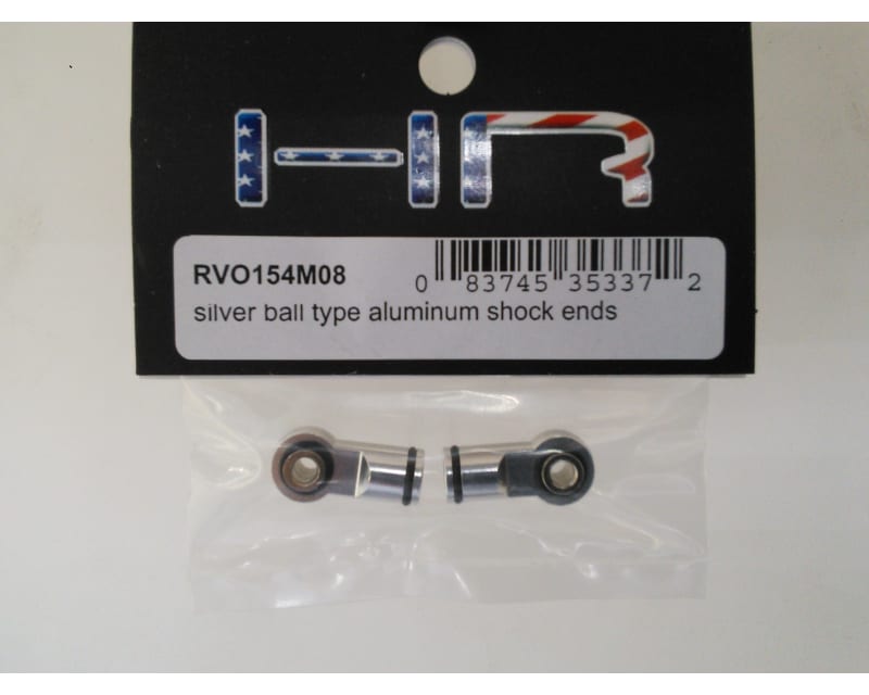 Silver Ball Type Aluminum Shock Ends