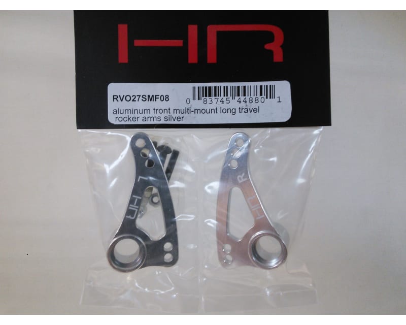 Aluminum Front Multi-Mount Long Travel Rocker Arms (Silver)