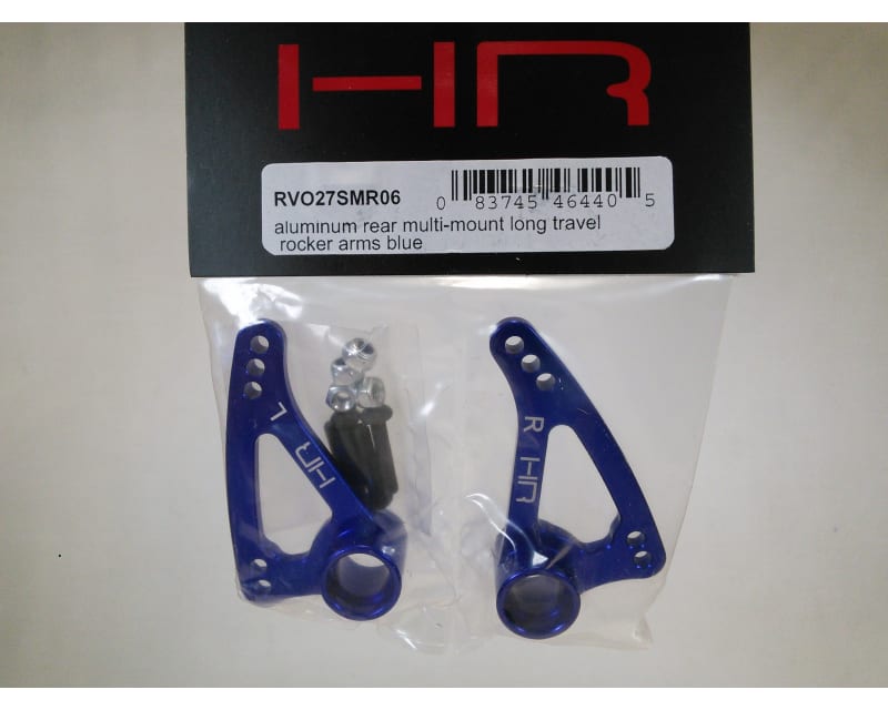 Aluminum Rear Multi-Mount Long Travel Rocker Arms (Blue)