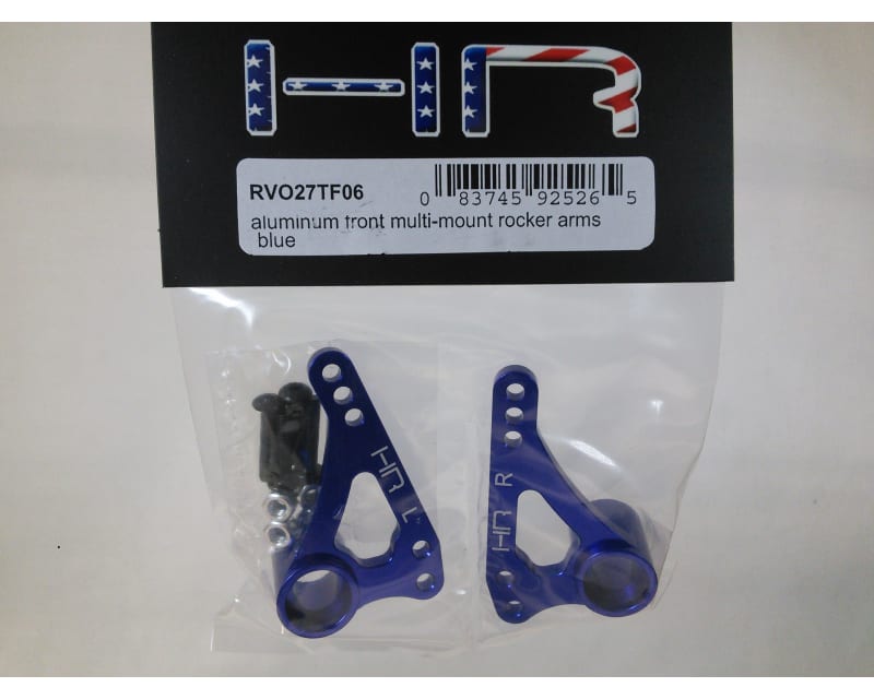Tap to zoom discontinued Aluminum Front Multi-Mount Rocker Arms (Blue)