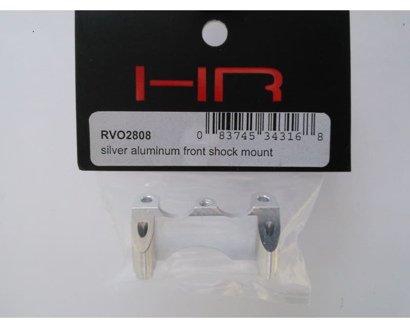 Tap to zoom Silver Aluminum Front Shock Mount