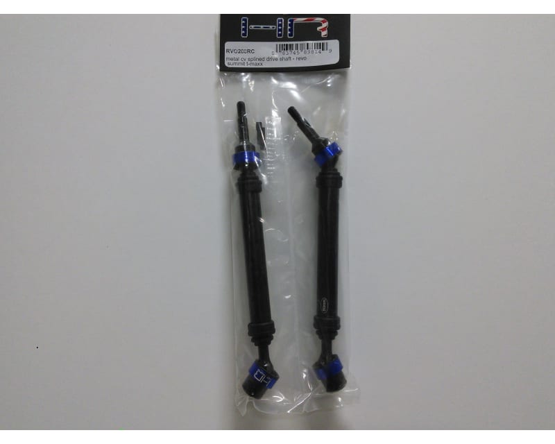 Tap to zoom discontinued Metal Cv Splined Drive Shaft - Revo Summit T-Maxx