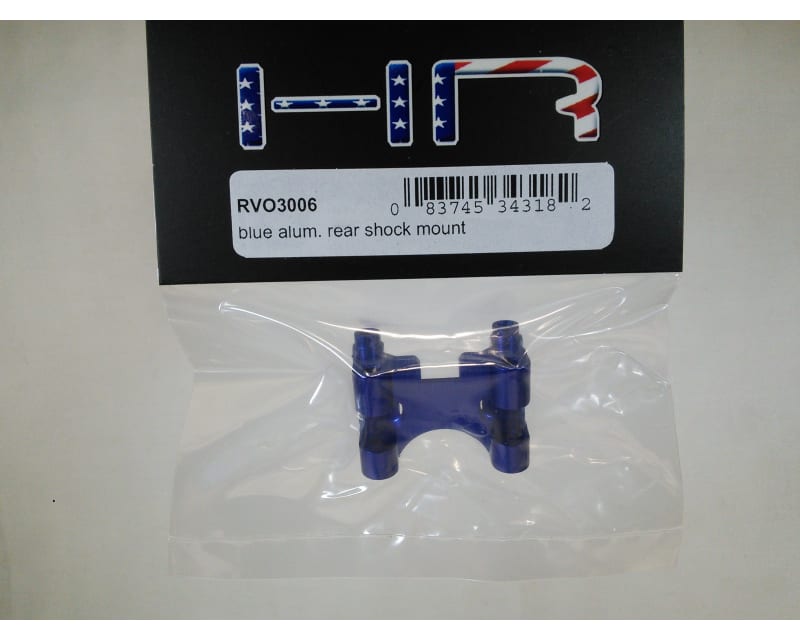 Blue Alum. Rear Shock Mount