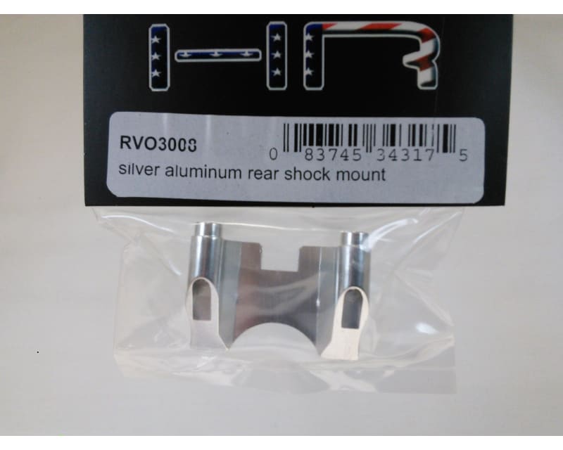 Silver Aluminum Rear Shock Mount
