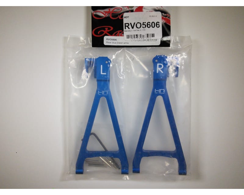 Tap to zoom Blue Aluminum Rear Lower Arms