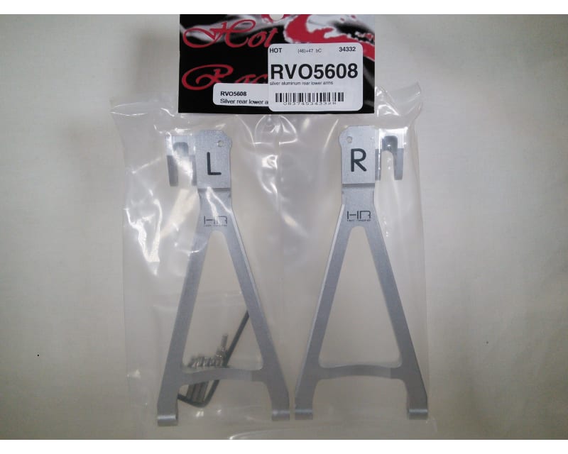 Tap to zoom Silver Aluminum Rear Lower Arms