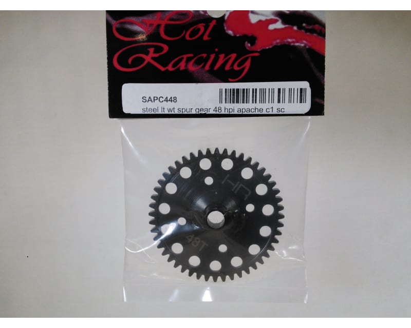 Tap to zoom Steel Lt Wt Spur Gear 48 HPI Apache C1 Sc