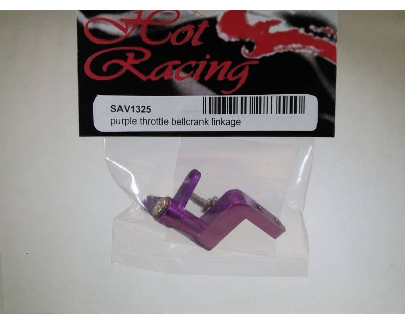 Tap to zoom discontinued HPI Savage Purple Throttle Bellcrank Linkage