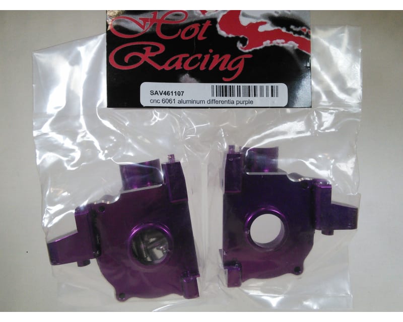 discontinued CNC 6061 alum. differential purple