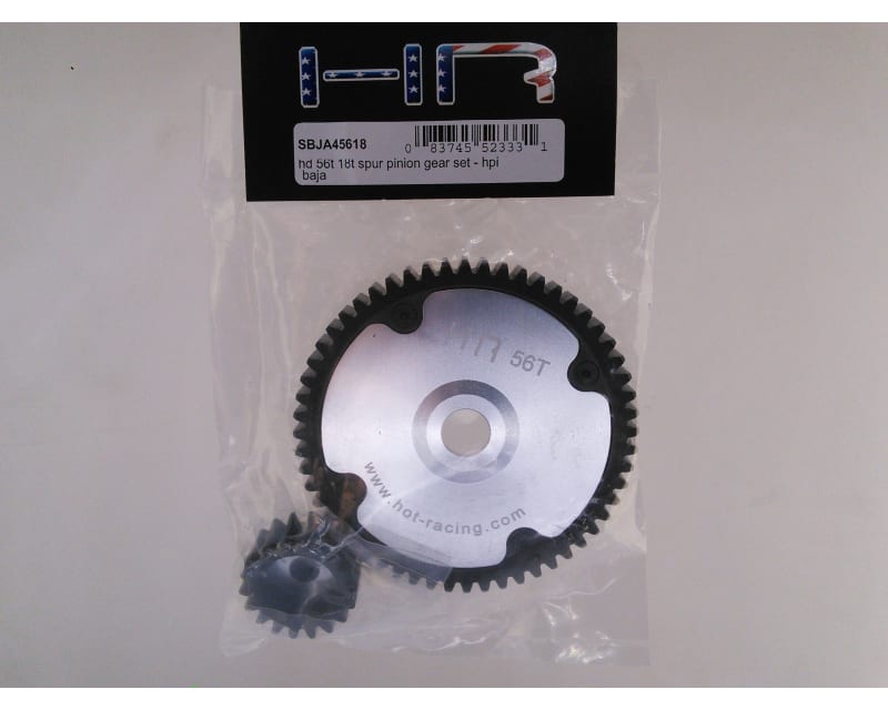 Silver Hub Hd 56t 18t Gear Set HPI Baja 5b