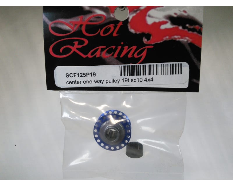Center One-Way Pulley 19t SC10 4x4