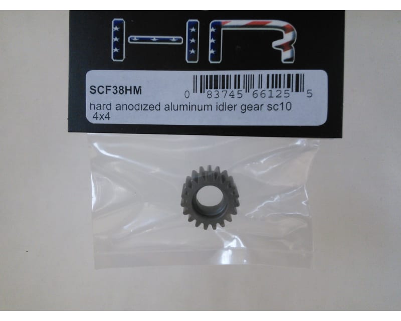 Hard Anodized Aluminum Idler Gear SC10 4x4