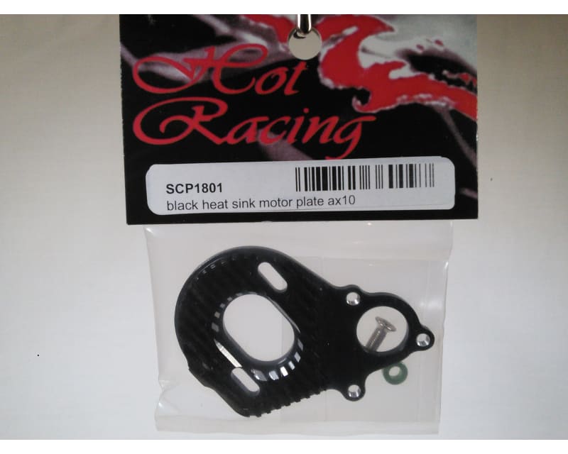 discontinued Black Heat sink Motor plate AX10