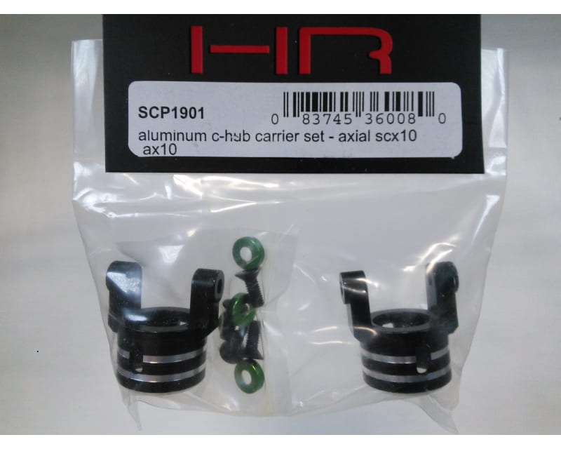 discontinued Aluminum C-Hub Carrier Set - Axial SCX10 AX10