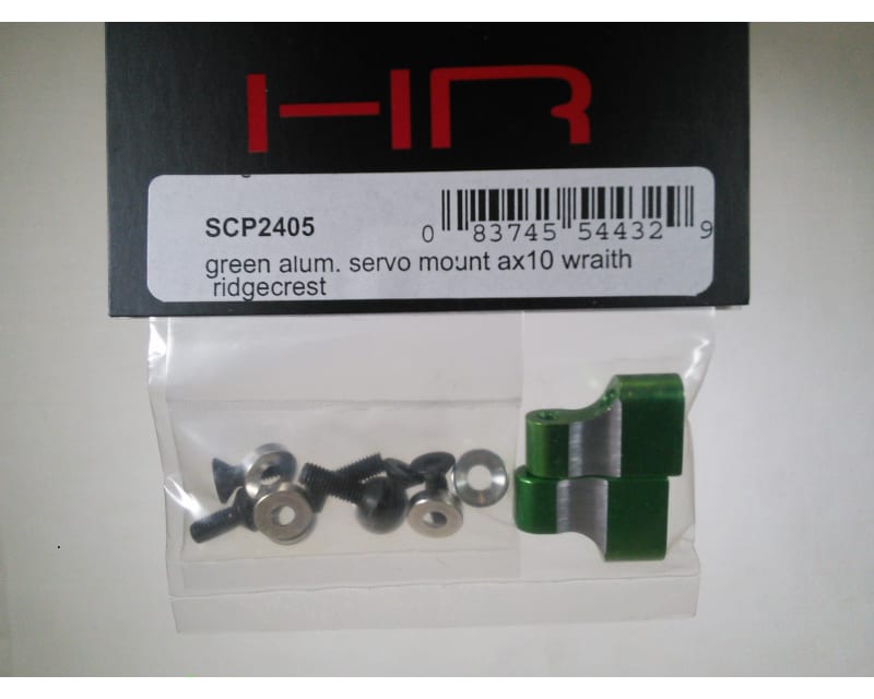 Tap to zoom Green Alum. Servo Mount AX10 Wraith Ridgecrest