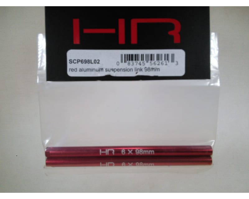 Aluminum Lower Suspension Link 6x98mm (Red)(2)