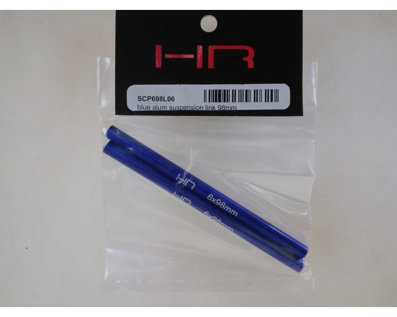 Aluminum Lower Suspension Link 6x98mm (Blue)(2)