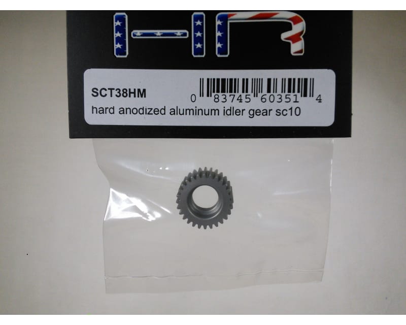 Hard Anodized Aluminum Idler Gear SC10