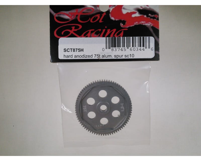 Tap to zoom discontinued 75t 48p Hard Anodized Aluminum Spur Gear Asc