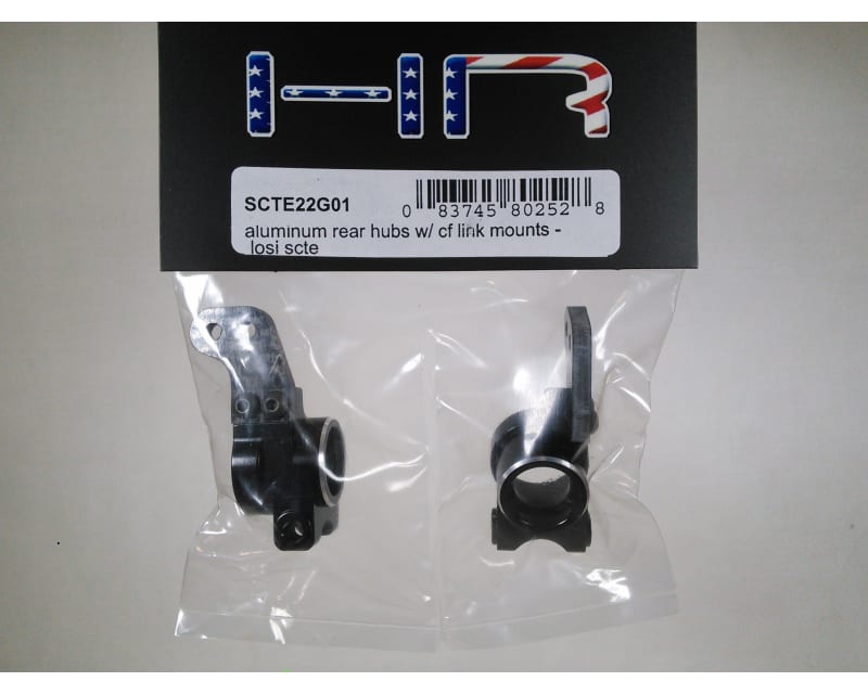 Aluminum Rear Hubs W/ CF Link Mounts - Losi SCTE
