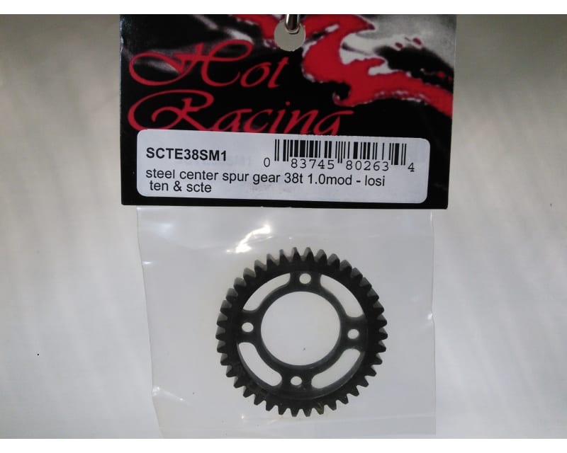 Tap to zoom discontinued Steel Center Spur Gear (38t 1.0mod) - Losi Ten & SC