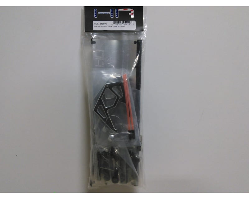 Silver Aluminum Snow Plow Kit Axial Scx10 Scx10 Ii