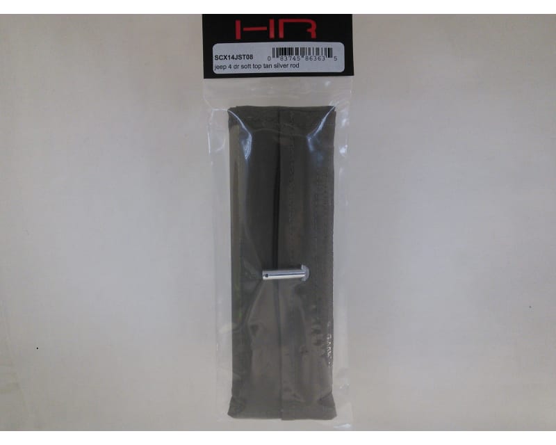 J33P 4 Dr Soft Top Tan silver Rod